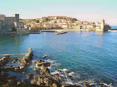 Collioure am Mittelmeer